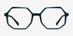 Glister Iridescent Dark Green AcetateEyeglass Frames from EyeBuyDirect, Front View