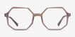 Glister Iridescent Purple AcetateEyeglass Frames from EyeBuyDirect, Front View