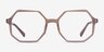 Glister Iridescent Purple AcetateEyeglass Frames from EyeBuyDirect, Front View