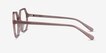 Glister Iridescent Purple AcetateEyeglass Frames from EyeBuyDirect, Side View