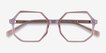 Glister Iridescent Purple AcetateEyeglass Frames from EyeBuyDirect, Closed View
