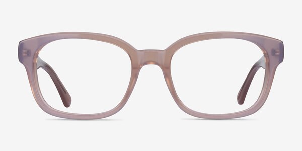 Neon Iridescent Purple Acétate Montures de lunettes de vue