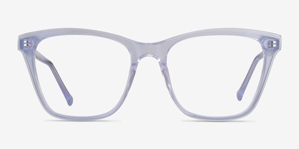 Luminescence Iridescent Clear Acetate Eyeglass Frames