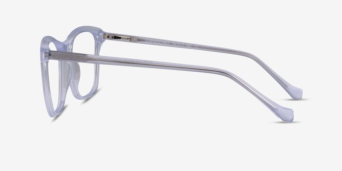 Luminescence Iridescent Clear Acetate Eyeglass Frames from EyeBuyDirect