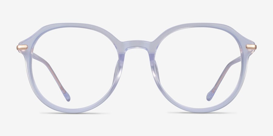Original Round Iridescent Clear Glasses for Women | Eyebuydirect