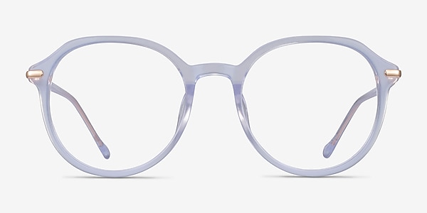 Original Iridescent Clear Acétate Montures de lunettes de vue