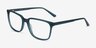 Prismatic Iridescent Green AcetateEyeglass Frames from EyeBuyDirect, Angle View