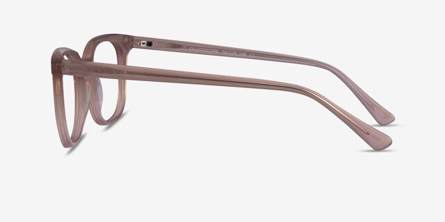 Kaleidoscope Iridescent Purple AcetateEyeglass Frames from EyeBuyDirect, Side View