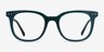 Kaleidoscope Iridescent Dark Green AcetateEyeglass Frames from EyeBuyDirect, Front View