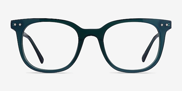 Kaleidoscope Iridecent Dark Green Acetate Eyeglass Frames