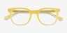 Kaleidoscope Iridescent Yellow AcetateEyeglass Frames from EyeBuyDirect, Closed View