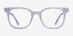 Kaleidoscope Iridescent Clear AcetateEyeglass Frames from EyeBuyDirect, Front View