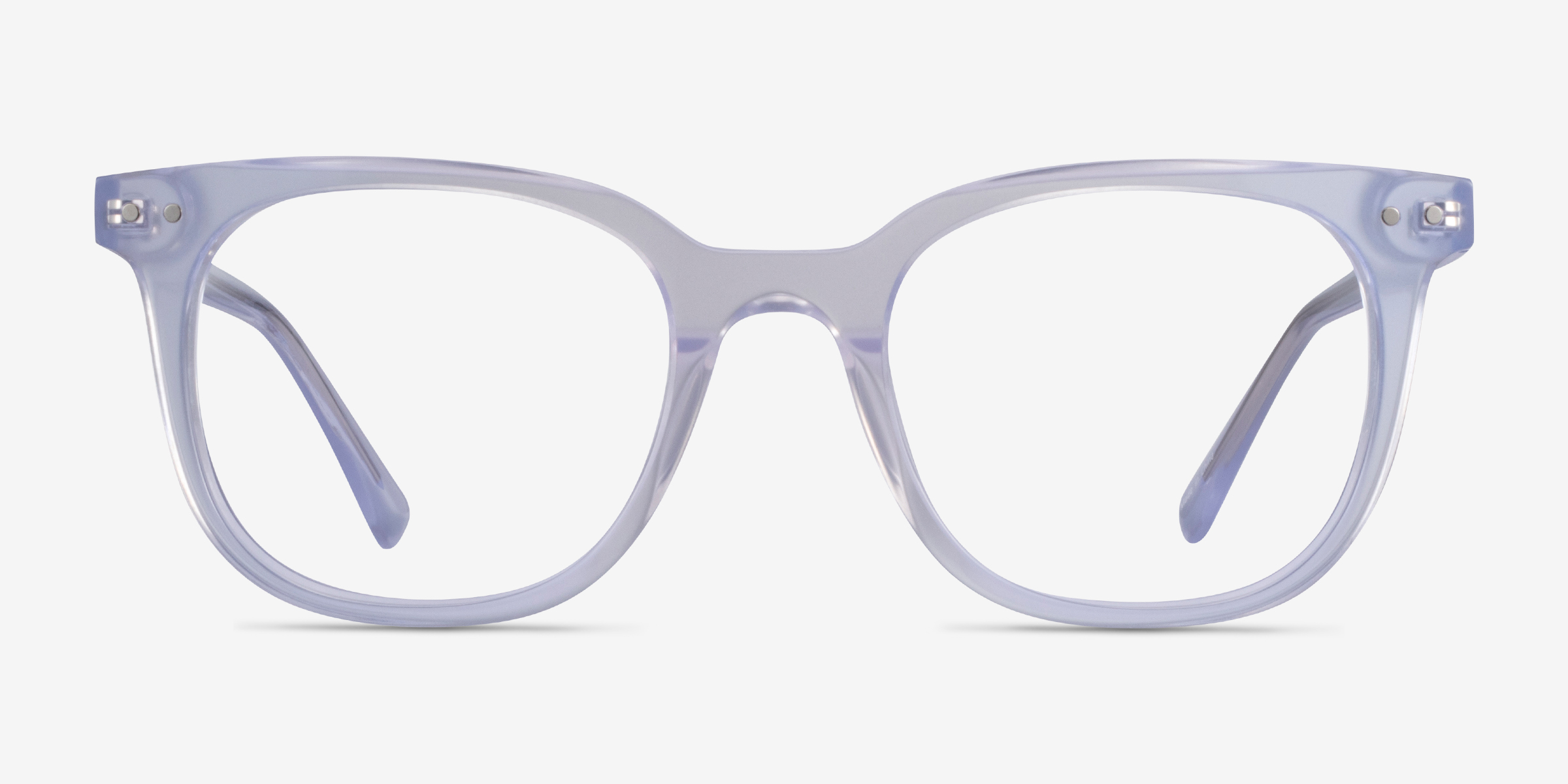Kaleidoscope Square Iridescent Clear Full Rim Eyeglasses Eyebuydirect