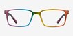 Unity Rainbow PlasticEyeglass Frames from EyeBuyDirect, Front View