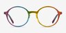 Diversity Rainbow PlasticEyeglass Frames from EyeBuyDirect, Front View