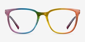 Optimist Square Rainbow Full Rim Eyeglasses | Eyebuydirect