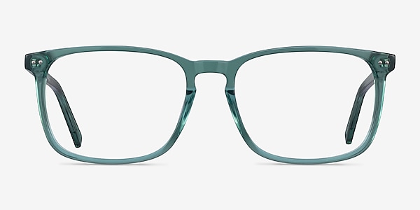 California Clear Green Acétate Montures de lunettes de vue