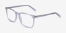 California Clear AcetateEyeglass Frames from EyeBuyDirect, Angle View