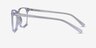 California Clear AcetateEyeglass Frames from EyeBuyDirect, Side View