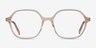 Pigment Clear Yellow AcetateEyeglass Frames from EyeBuyDirect, Front View
