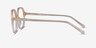 Pigment Clear Yellow AcetateEyeglass Frames from EyeBuyDirect, Side View
