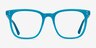 Boreal Aqua Blue AcetateEyeglass Frames from EyeBuyDirect, Front View