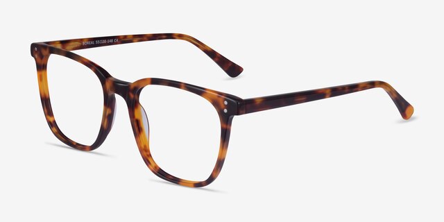 Boreal Tortoise AcetateEyeglass Frames from EyeBuyDirect, Angle View