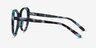 Peony Blue Tortoise AcetateEyeglass Frames from EyeBuyDirect, Side View