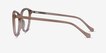 Destin Clear Brown AcetateEyeglass Frames from EyeBuyDirect, Side View