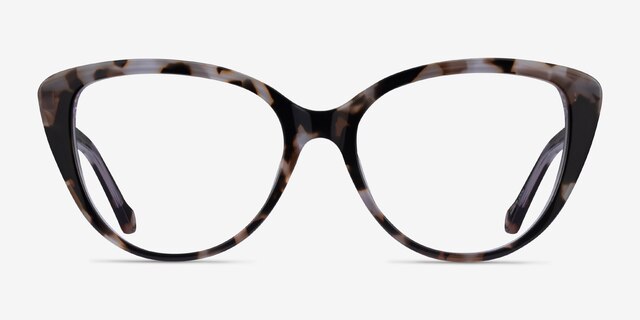 Destin Ivory Tortoise AcetateEyeglass Frames from EyeBuyDirect, Front View