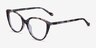 Destin Ivory Tortoise AcetateEyeglass Frames from EyeBuyDirect, Angle View