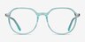 Niagara Clear Green AcetateEyeglass Frames from EyeBuyDirect, Front View