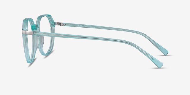 Niagara Clear Green AcetateEyeglass Frames from EyeBuyDirect, Side View