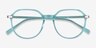 Niagara Clear Green AcetateEyeglass Frames from EyeBuyDirect, Closed View