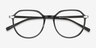 Niagara Clear Khaki Green AcetateEyeglass Frames from EyeBuyDirect, Closed View