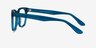Adriatic Clear Blue AcetateEyeglass Frames from EyeBuyDirect, Side View