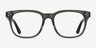 Adriatic Clear Khaki Green AcetateEyeglass Frames from EyeBuyDirect, Front View