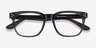 Adriatic Clear Khaki Green AcetateEyeglass Frames from EyeBuyDirect, Closed View