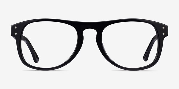 Galveston Black Acetate Eyeglass Frames