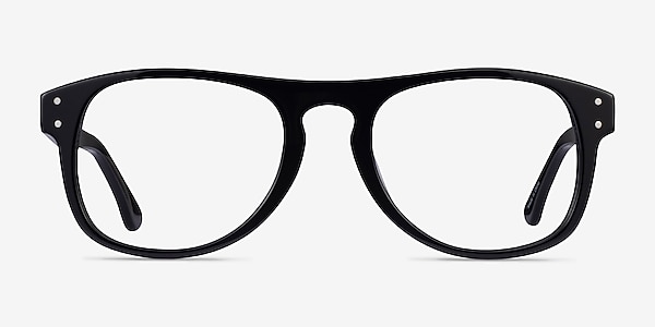 Galveston Noir Acétate Montures de lunettes de vue
