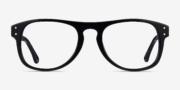 Galveston Black Acetate Eyeglass Frames
