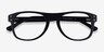 Galveston Black AcetateEyeglass Frames from EyeBuyDirect, Closed View