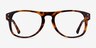 Galveston Tortoise AcetateEyeglass Frames from EyeBuyDirect, Front View