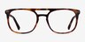 Eclipse Tortoise AcetateEyeglass Frames from EyeBuyDirect, Front View