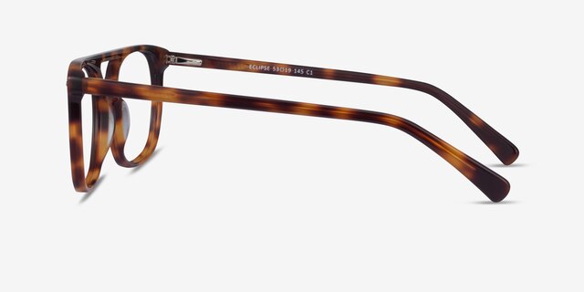 Eclipse Tortoise AcetateEyeglass Frames from EyeBuyDirect, Side View