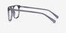 Eclipse Clear Gray AcetateEyeglass Frames from EyeBuyDirect, Side View