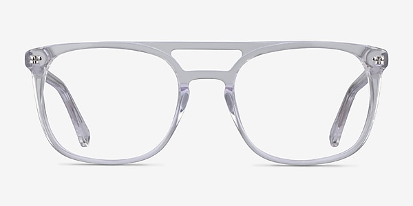 Eclipse Clear Acetate Eyeglass Frames