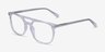 Eclipse Clear AcetateEyeglass Frames from EyeBuyDirect, Angle View