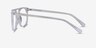 Eclipse Clear AcetateEyeglass Frames from EyeBuyDirect, Side View
