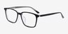 Juliana Black   Clear AcetateEyeglass Frames from EyeBuyDirect, Angle View